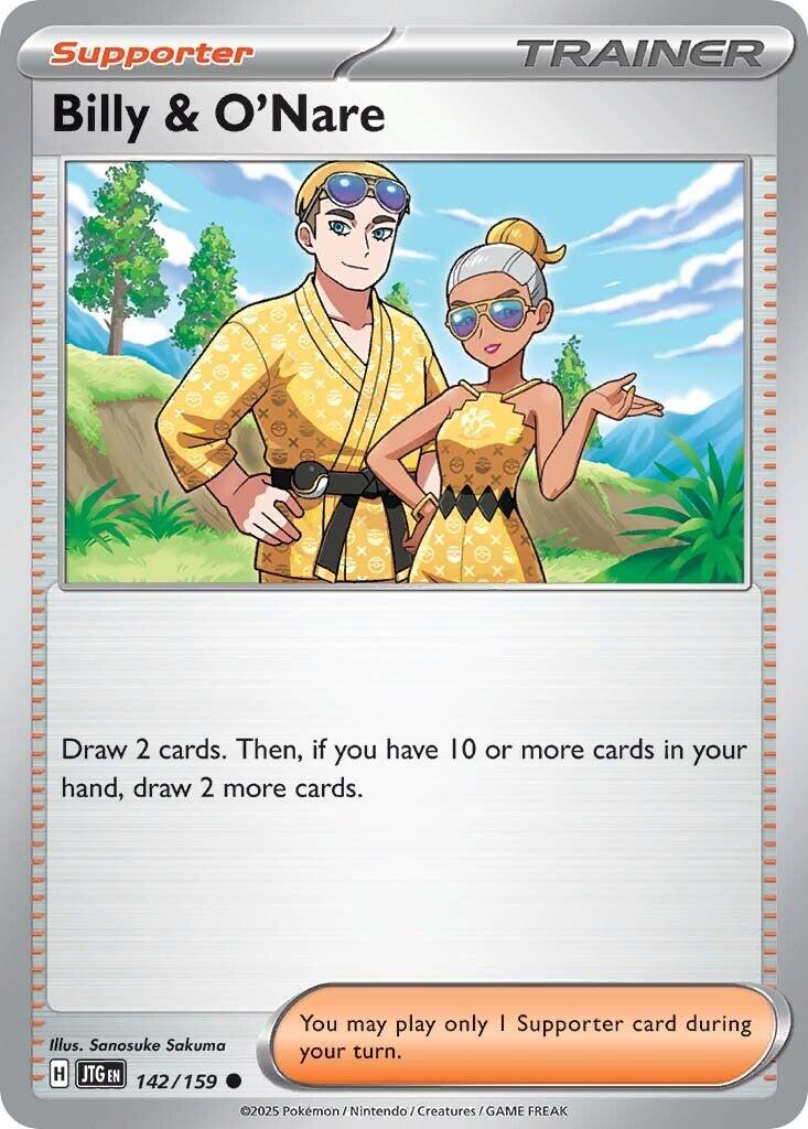 Billy & O'Nare [142/159] - SV09: Journey Together (JTG)