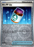 N's PP Up [153/159] - SV09: Journey Together (JTG) - Reverse Holofoil
