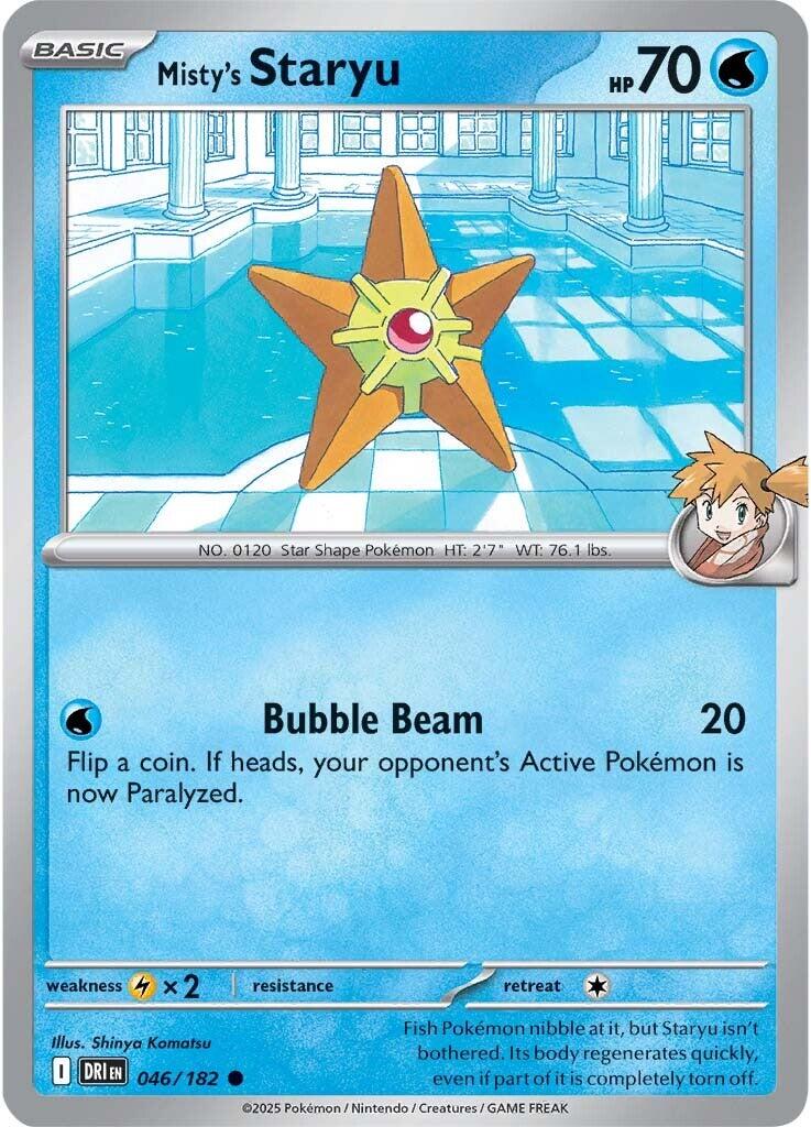 Misty's Staryu [046/182] - SV10: Destined Rivals (DRI)