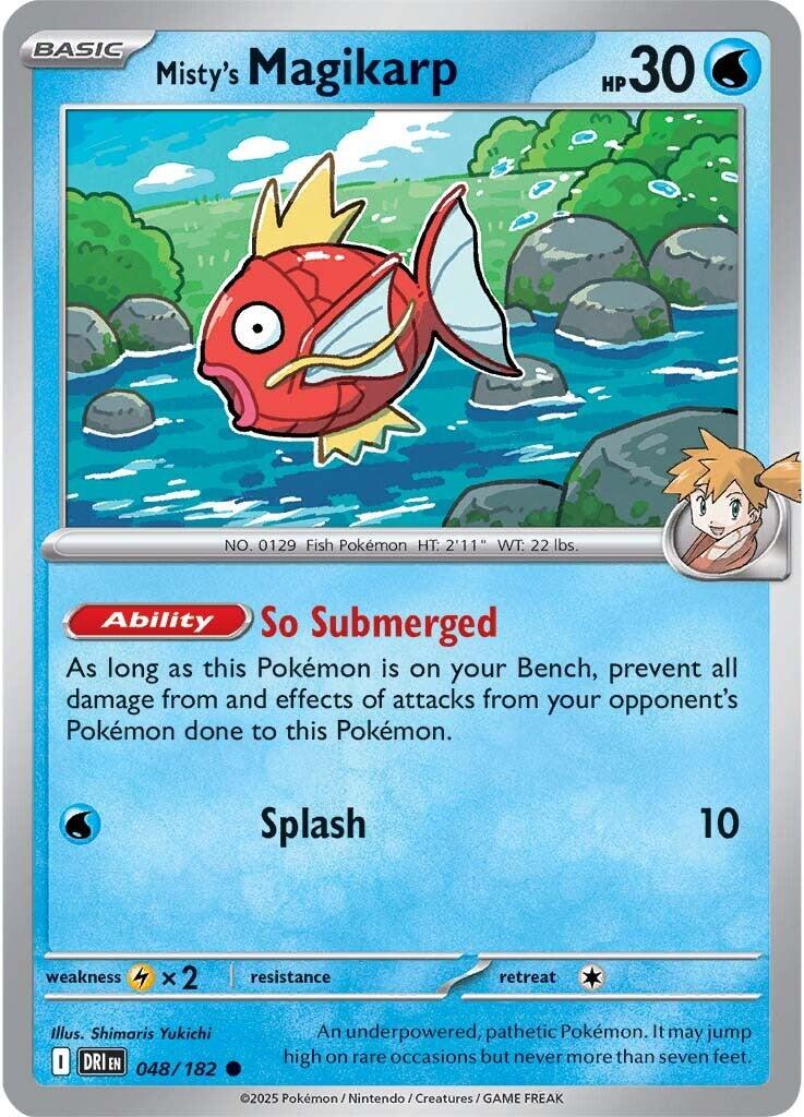 Misty's Magikarp [048/182] - SV10: Destined Rivals (DRI)