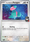 Team Rocket's Porygon [153/182] - SV10: Destined Rivals (DRI) - Reverse Holofoil