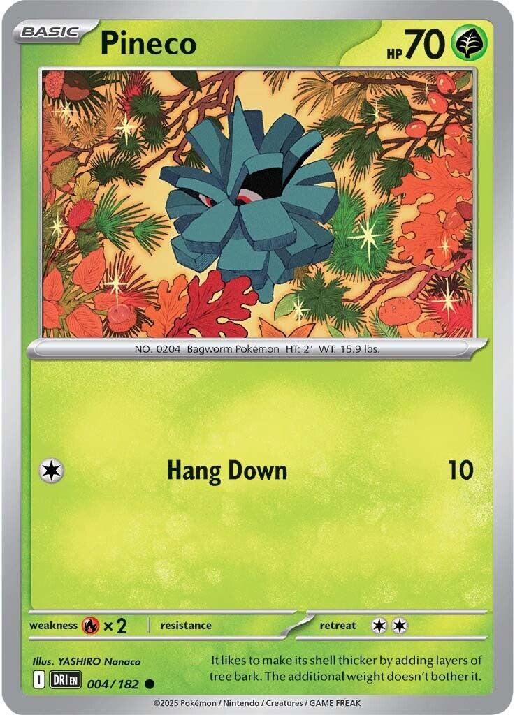 Pineco [004/182] - SV10: Destined Rivals (DRI)