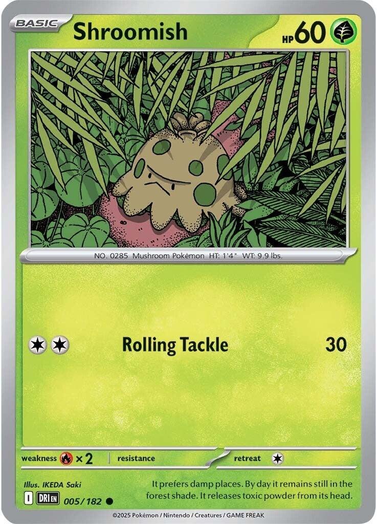 Shroomish [005/182] - SV10: Destined Rivals (DRI)