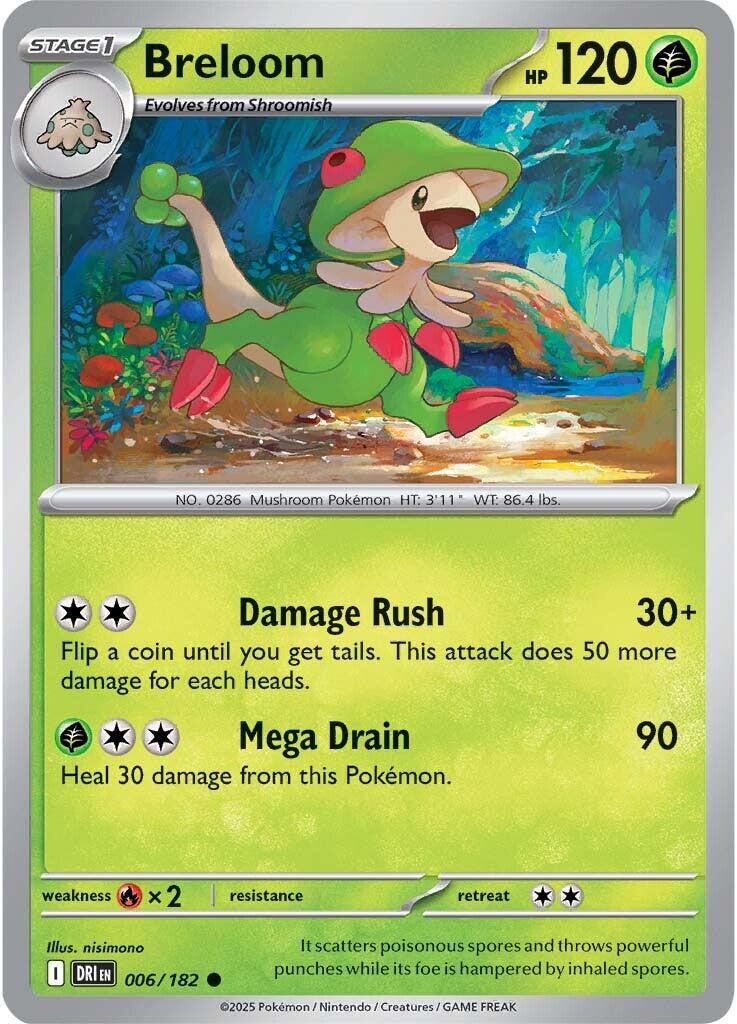 Breloom [006/182] - SV10: Destined Rivals (DRI)
