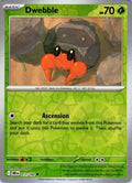 Dwebble [011/182] - SV10: Destined Rivals (DRI) - Reverse Holofoil