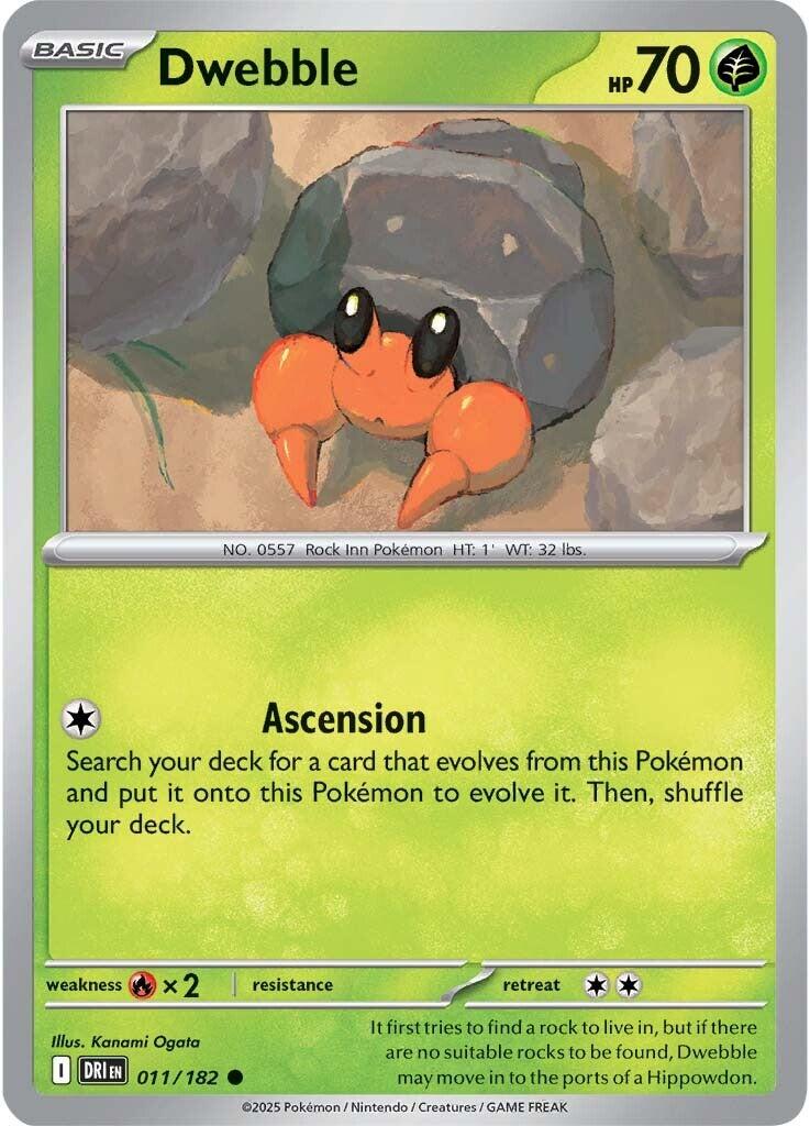 Dwebble [011/182] - SV10: Destined Rivals (DRI)
