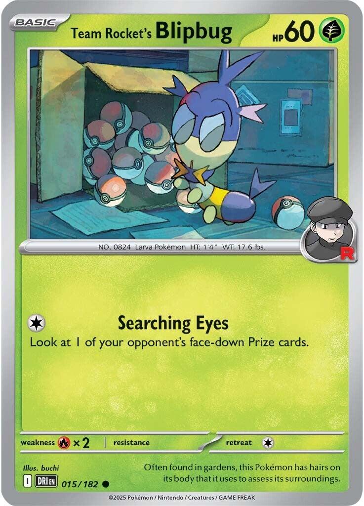 Team Rocket's Blipbug [015/182] - SV10: Destined Rivals (DRI)