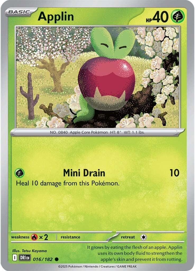 Applin [016/182] - SV10: Destined Rivals (DRI)