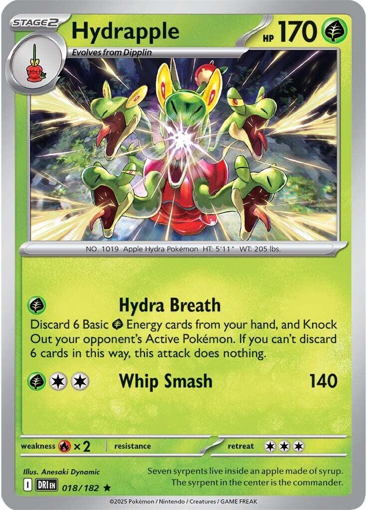 Hydrapple - 018/182 [018/182] - SV10: Destined Rivals (DRI) - Holofoil