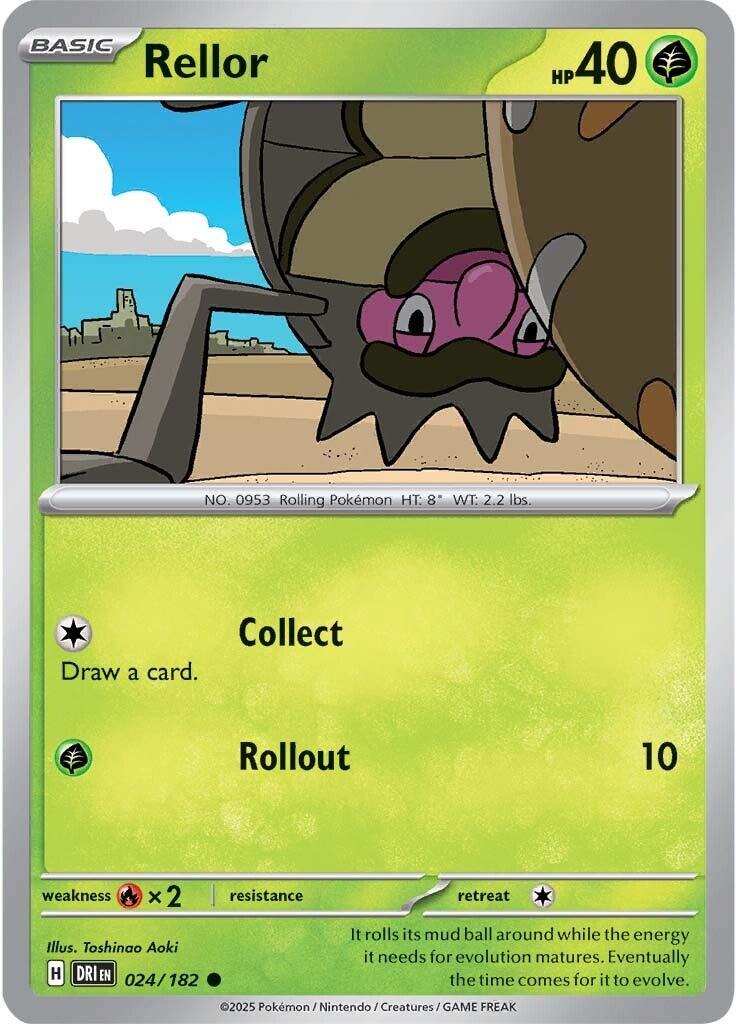 Rellor [024/182] - SV10: Destined Rivals (DRI) - Reverse Holofoil