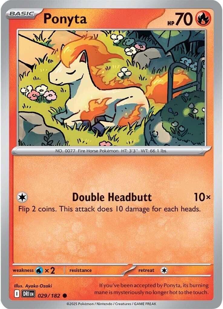 Ponyta [029/182] - SV10: Destined Rivals (DRI)