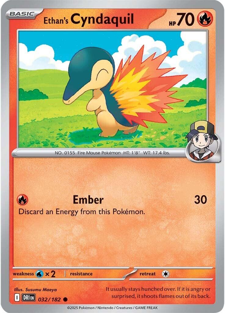 Ethan's Cyndaquil [032/182] - SV10: Destined Rivals (DRI)