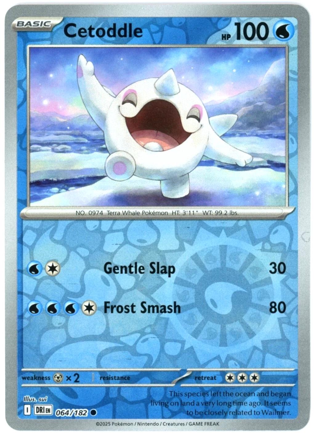 Cetoddle [064/182] - SV10: Destined Rivals (DRI) - Reverse Holofoil