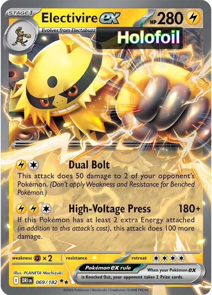 Electivire ex - 069/182