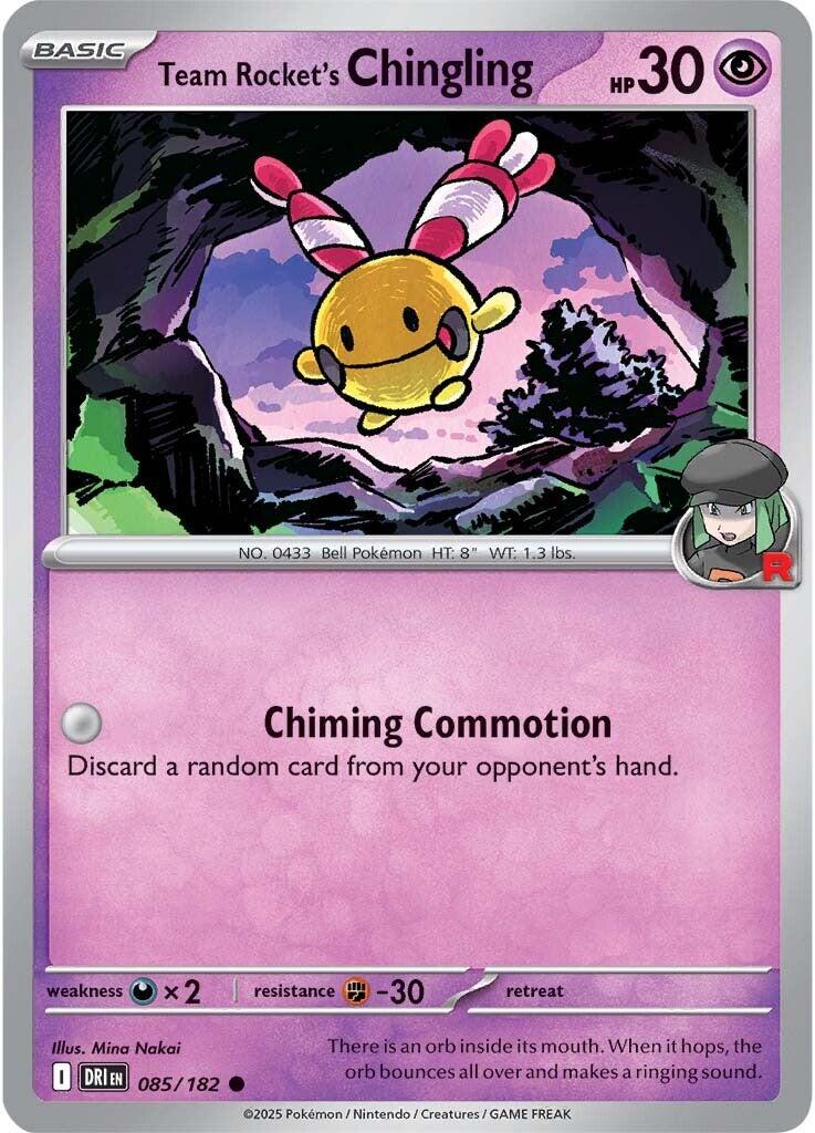 Team Rocket's Chingling [085/182] - SV10: Destined Rivals (DRI)