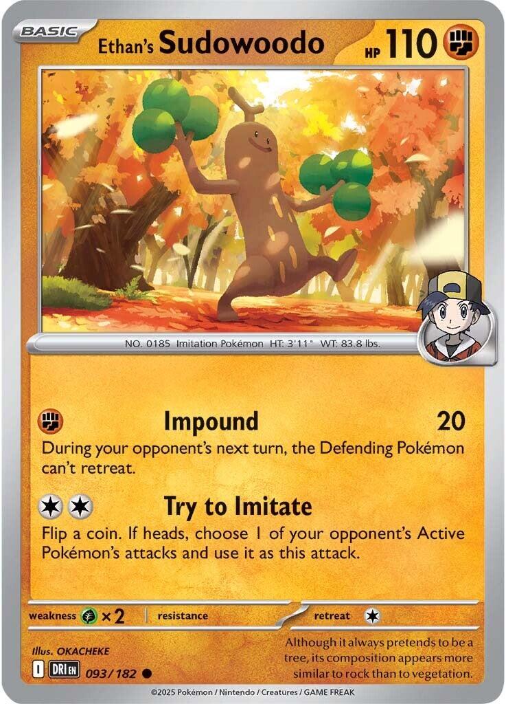Ethan's Sudowoodo [093/182] - SV10: Destined Rivals (DRI)