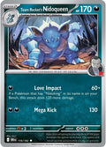 Team Rocket's Nidoqueen [116/182] - SV10: Destined Rivals (DRI) - Reverse Holofoil