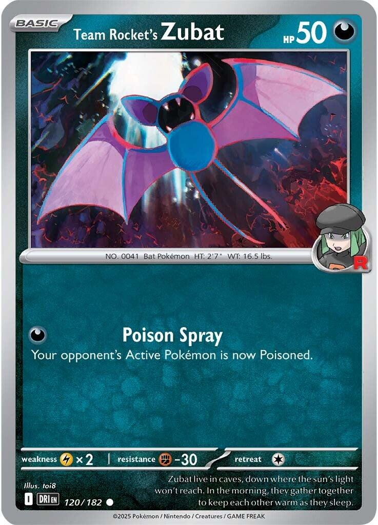 Team Rocket's Zubat [120/182] - SV10: Destined Rivals (DRI)