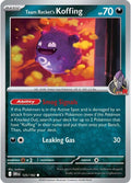 Team Rocket's Koffing [125/182] - SV10: Destined Rivals (DRI)