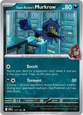 Team Rocket's Murkrow - 127/182 [127/182] - SV10: Destined Rivals (DRI)