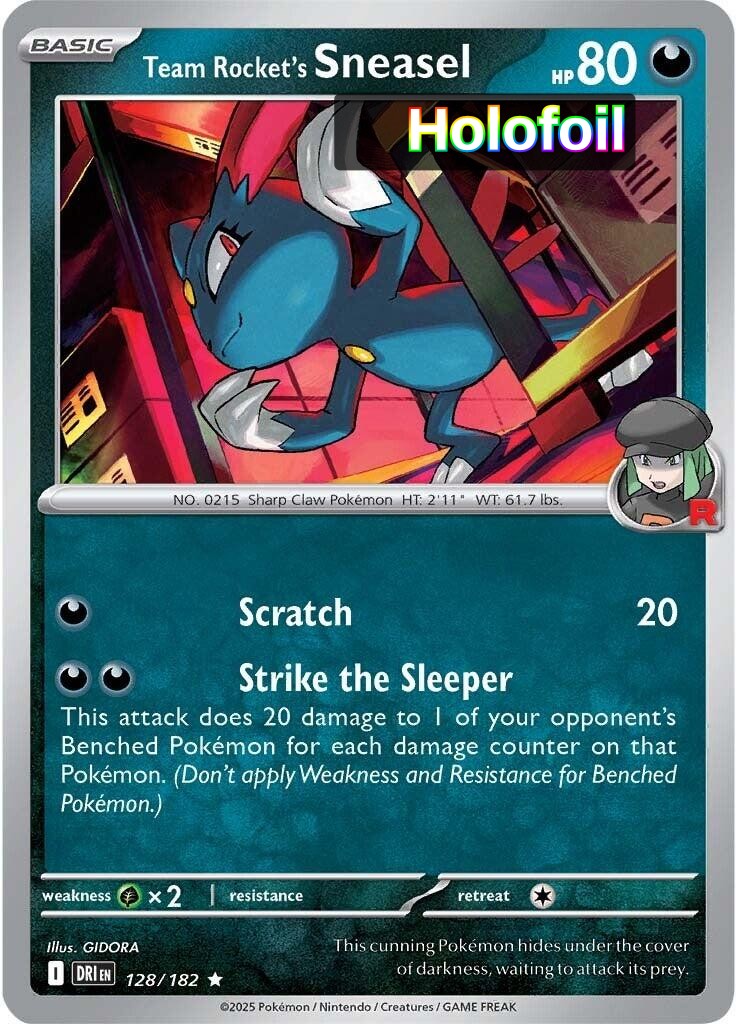 Team Rocket's Sneasel