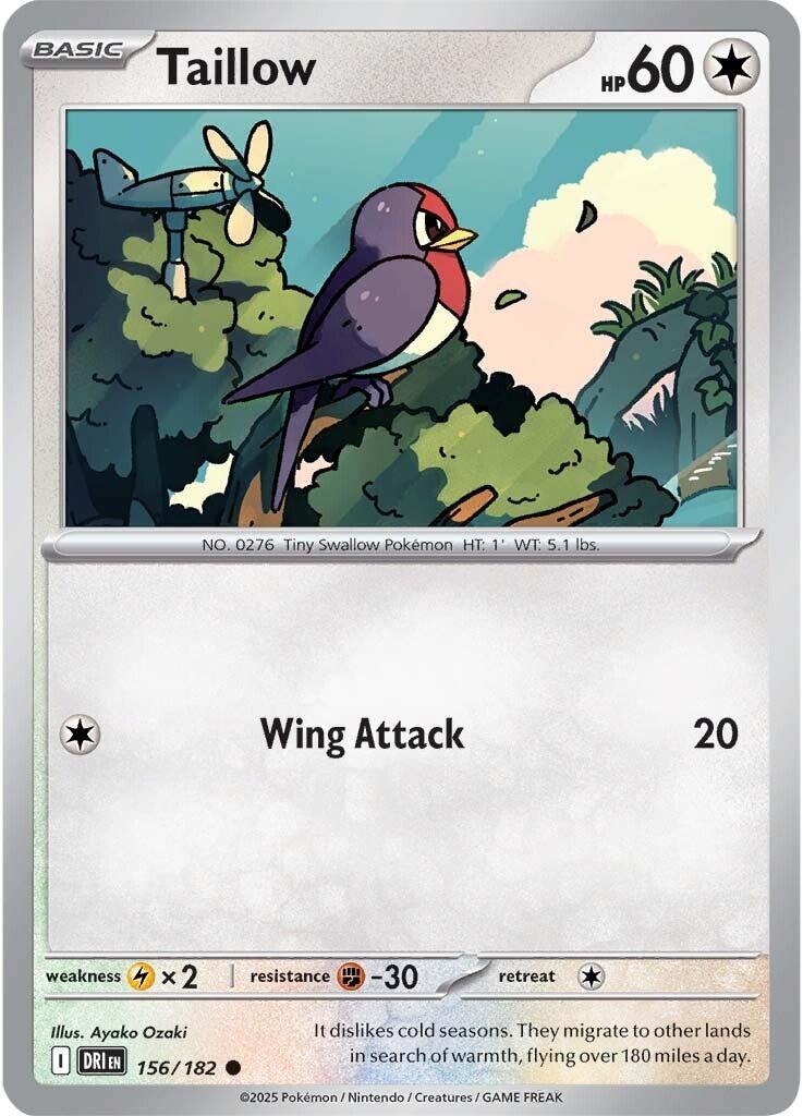 Taillow [156/182] - SV10: Destined Rivals (DRI)