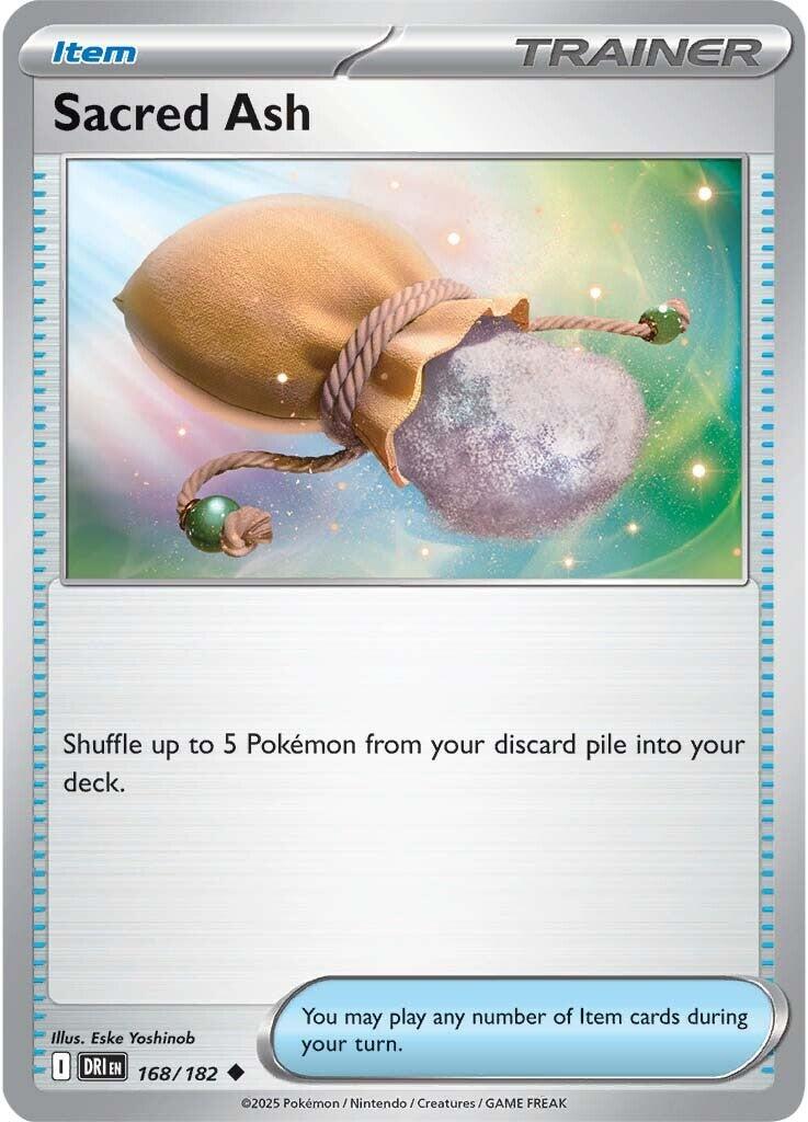 Sacred Ash [168/182] - SV10: Destined Rivals (DRI) - Reverse Holofoil
