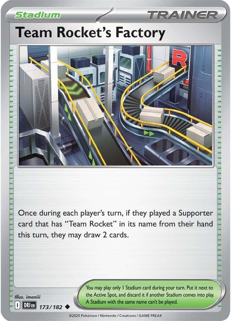 Team Rocket's Factory [173/182] - SV10: Destined Rivals (DRI)