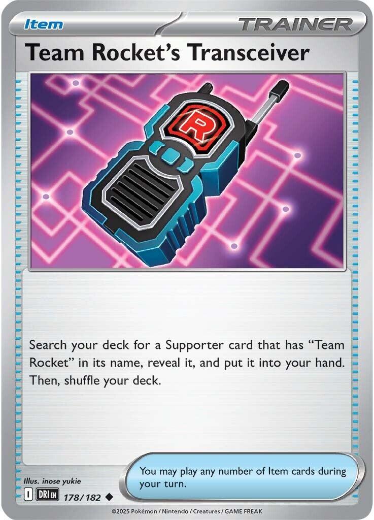 Team Rocket's Transceiver [178/182] - SV10: Destined Rivals (DRI)