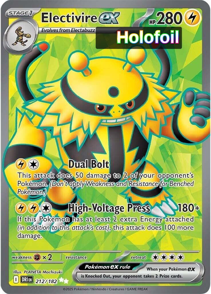 Electivire ex - 212/182