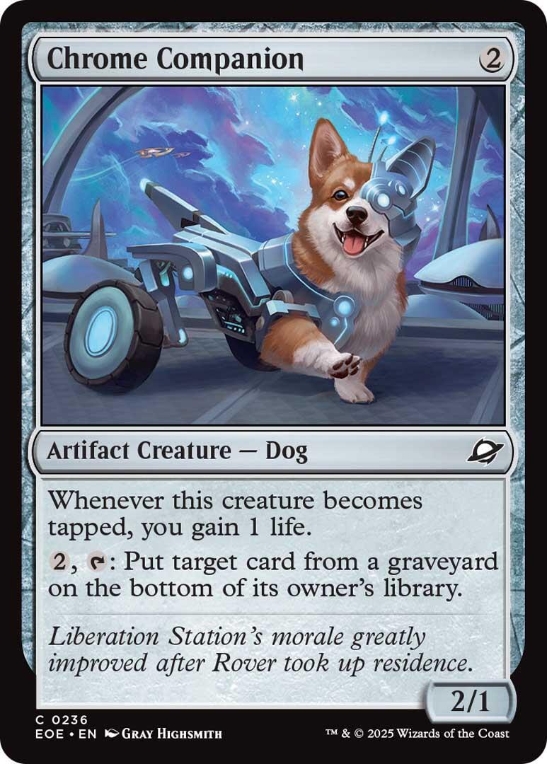 Chrome Companion [236] - Edge of Eternities (EOE) - Foil