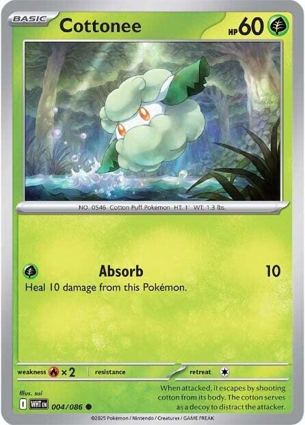 Cottonee [004/086] - SV: White Flare (WHT)