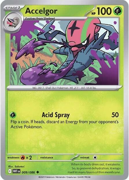 Accelgor [009/086] - SV: White Flare (WHT)