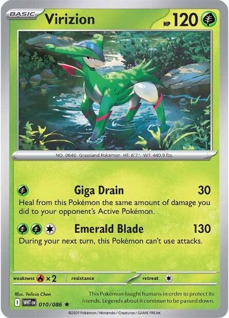 Virizion [010/086] - SV: White Flare (WHT) - Holofoil