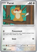 Patrat [072/086] - SV: White Flare (WHT) - Reverse Holofoil