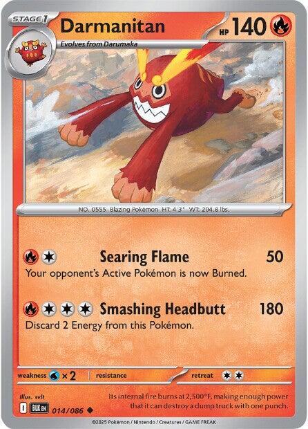 Darmanitan [014/086] - SV: Black Bolt (BLK)