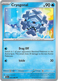 Cryogonal [027/086] - SV: Black Bolt (BLK) - Reverse Holofoil
