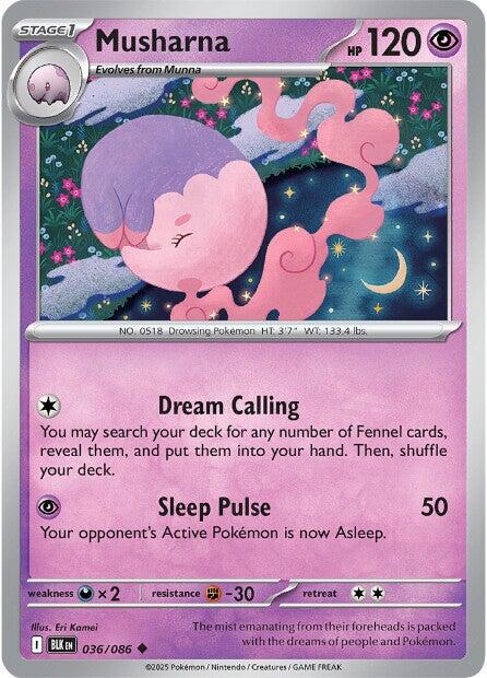 Musharna [036/086] - SV: Black Bolt (BLK)