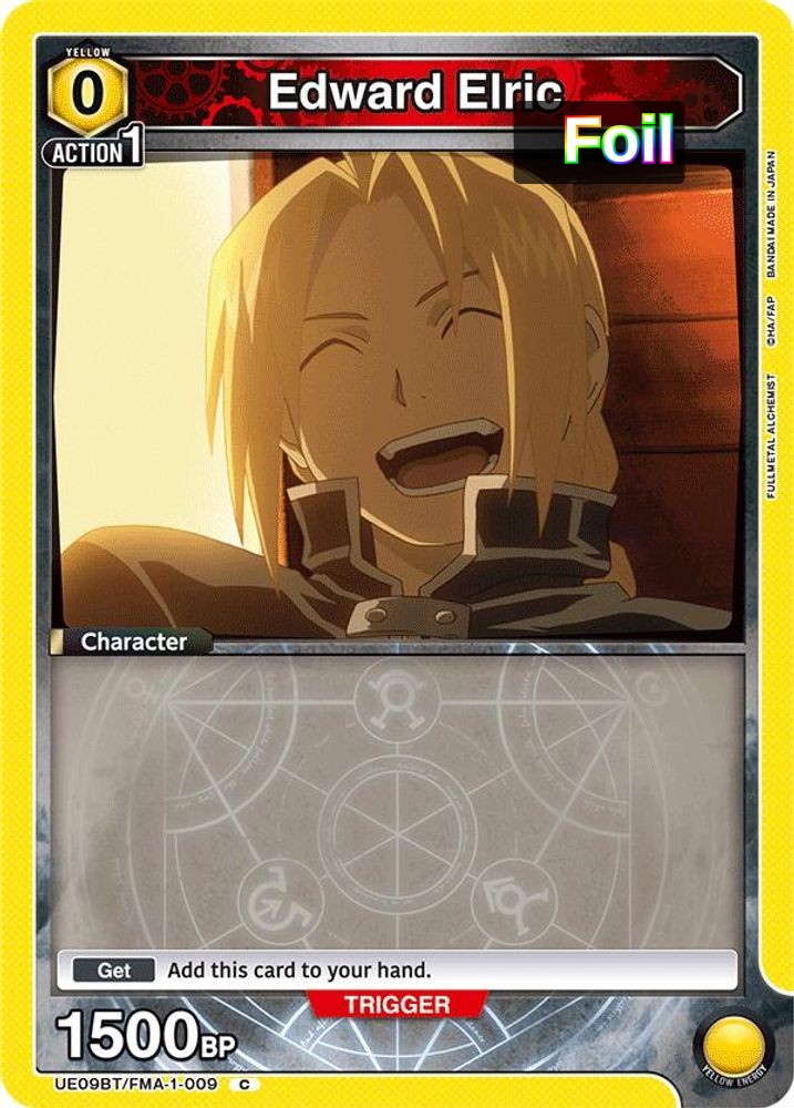 Edward Elric (009) (Box Topper Foil)