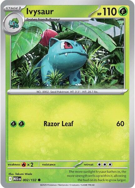 Ivysaur - 002/132 [002/132] - ME01: Mega Evolution (MEG)