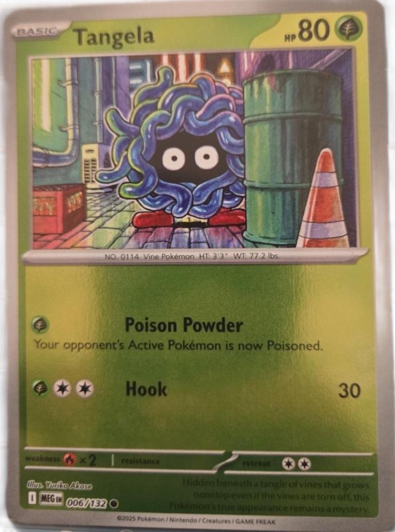 Tangela [006/132] - ME01: Mega Evolution (MEG) - Reverse Holofoil