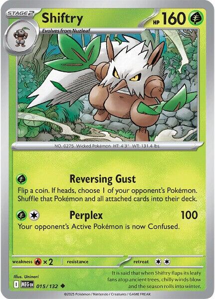 Shiftry [015/132] - ME01: Mega Evolution (MEG)