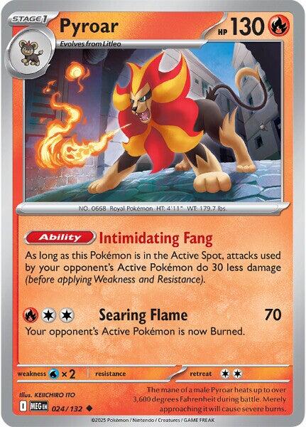 Pyroar [024/132] - ME01: Mega Evolution (MEG)