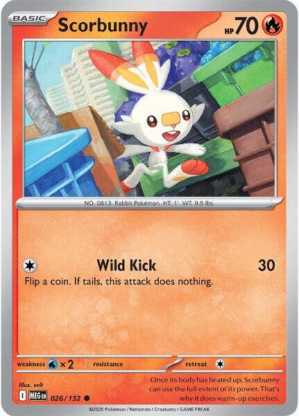 Scorbunny [026/132] - ME01: Mega Evolution (MEG)