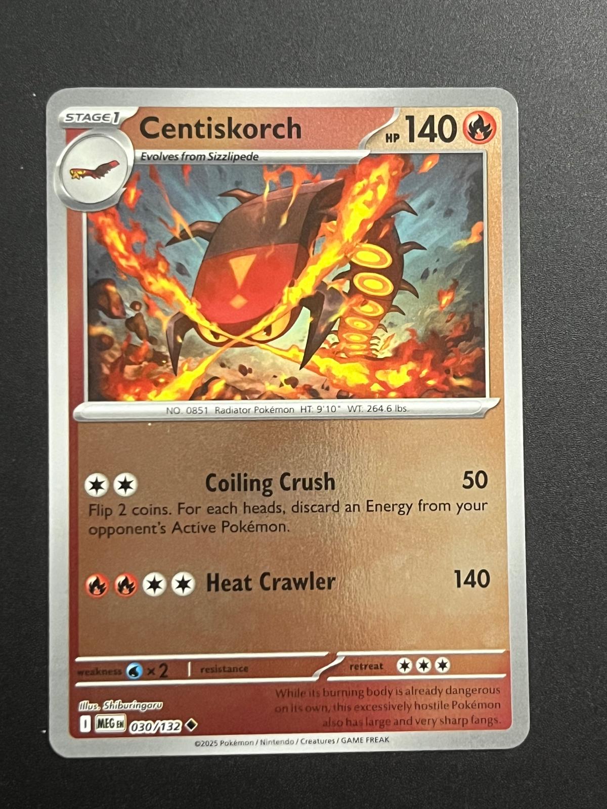 Centiskorch [030/132] - ME01: Mega Evolution (MEG) - Reverse Holofoil