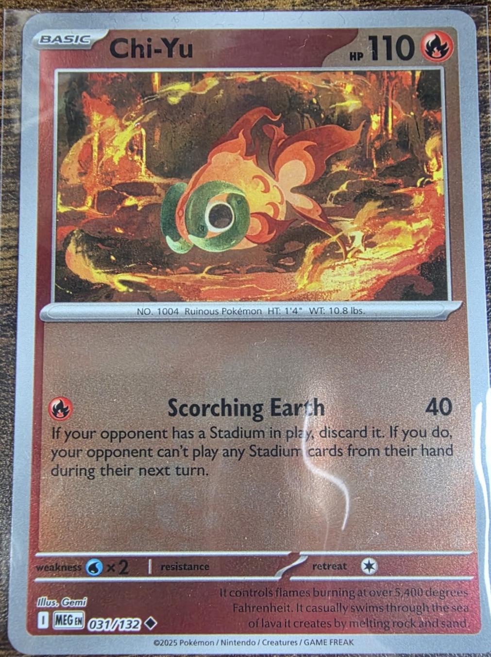 Chi-Yu [031/132] - ME01: Mega Evolution (MEG) - Reverse Holofoil