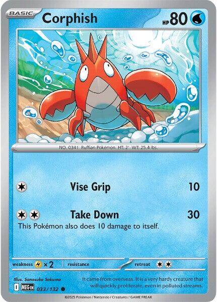 Corphish [033/132] - ME01: Mega Evolution (MEG)