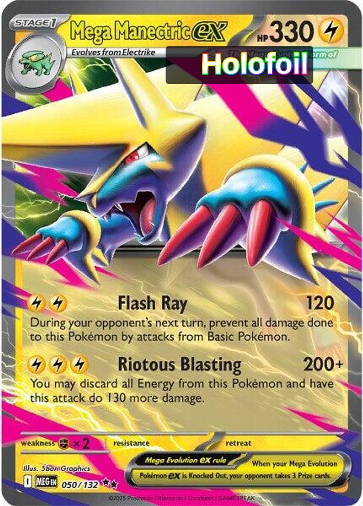 Mega Manectric ex - 050/132