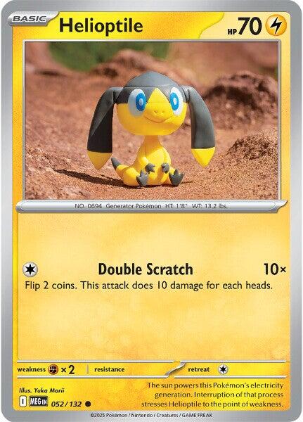 Helioptile - 052/132 [052/132] - ME01: Mega Evolution (MEG)