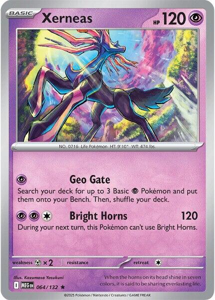 Xerneas [064/132] - ME01: Mega Evolution (MEG) - Holofoil